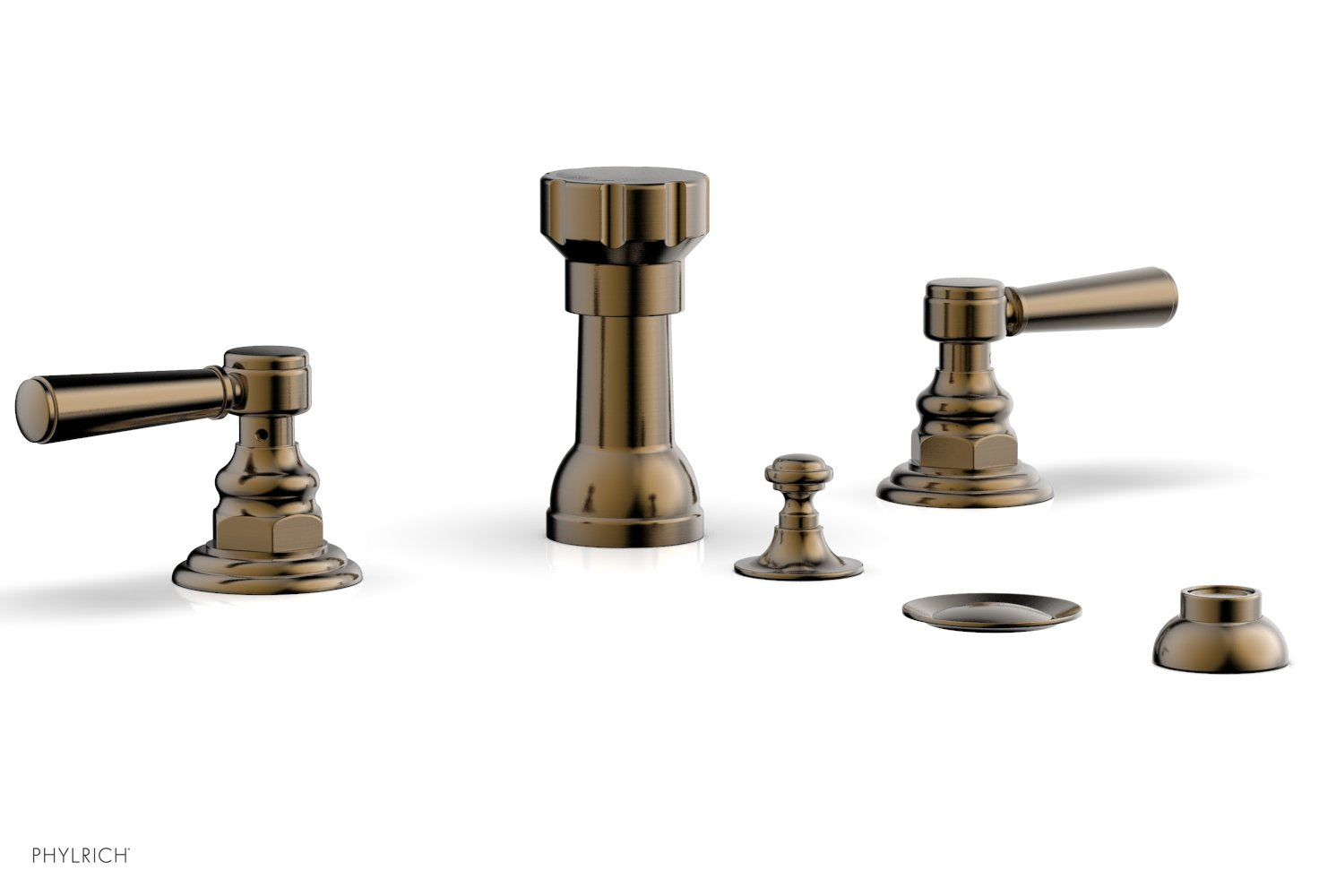 HENRI Four Hole Bidet Set - Lever Handles 161-61