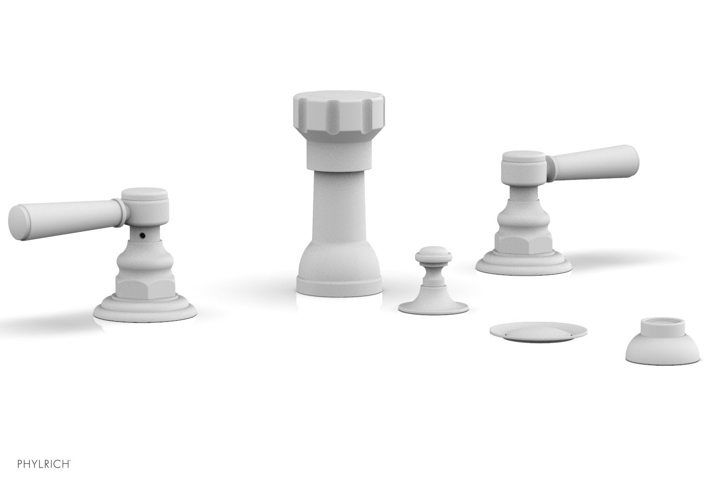 HENRI Four Hole Bidet Set - Lever Handles 161-61