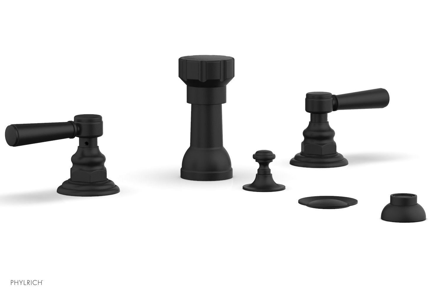 HENRI Four Hole Bidet Set - Lever Handles 161-61