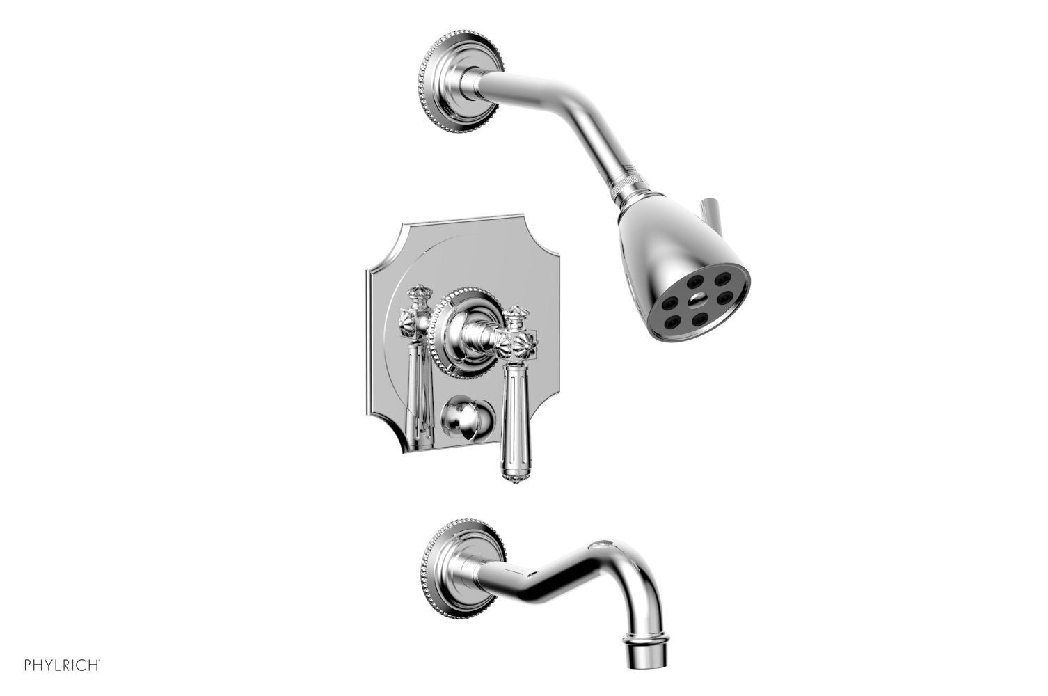 MARVELLE Pressure Balance Tub and Shower Set - Lever Handle 162-27