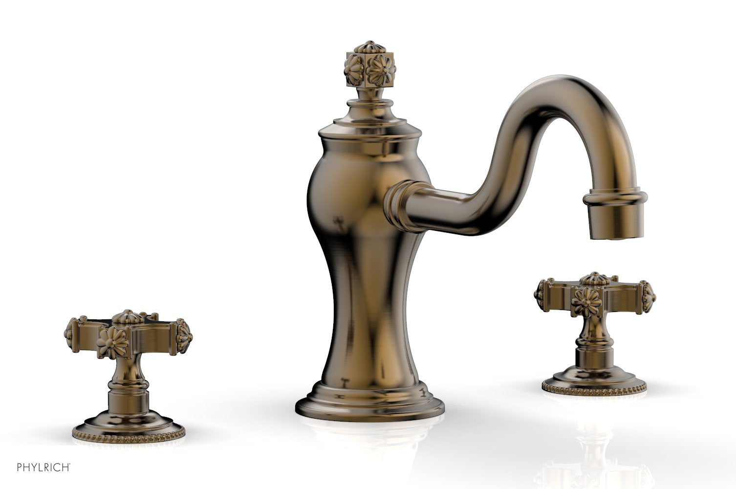 MARVELLE Deck Tub Set - Cross Handles 162-40