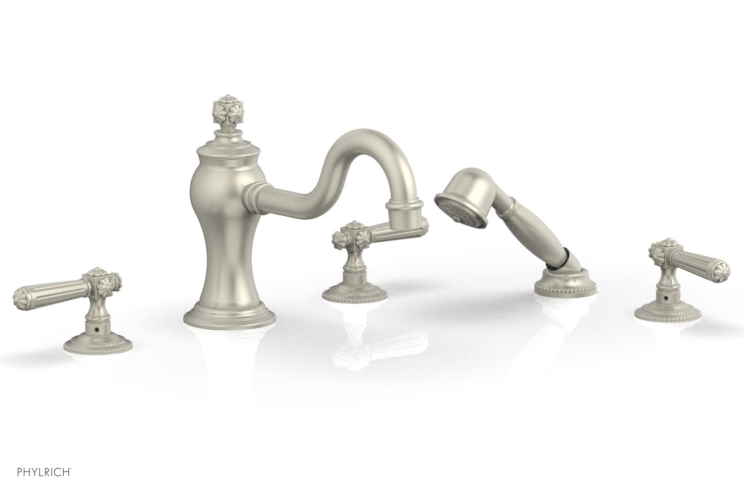 MARVELLE Deck Tub Set with Hand Shower - Lever Handles 162-49