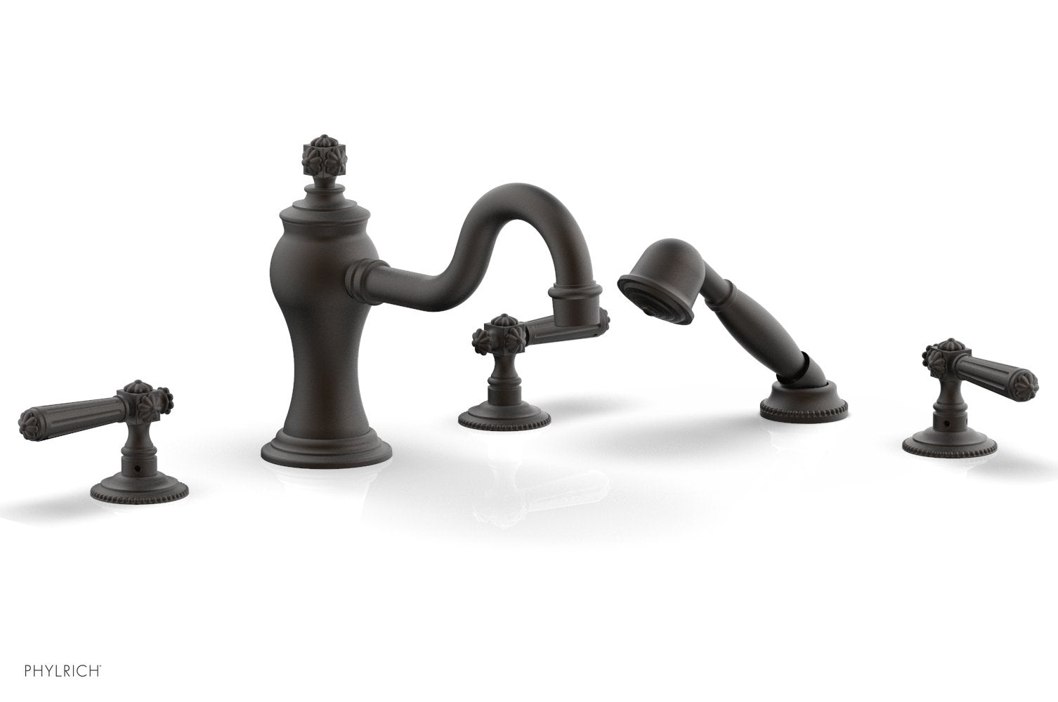 MARVELLE Deck Tub Set with Hand Shower - Lever Handles 162-49