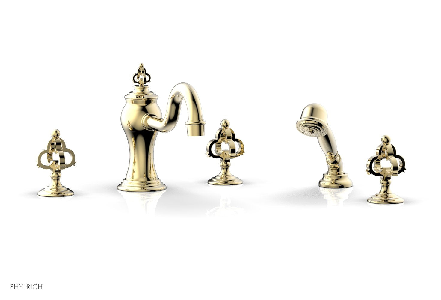 COURONNE Deck Tub Set with Hand Shower 163-48