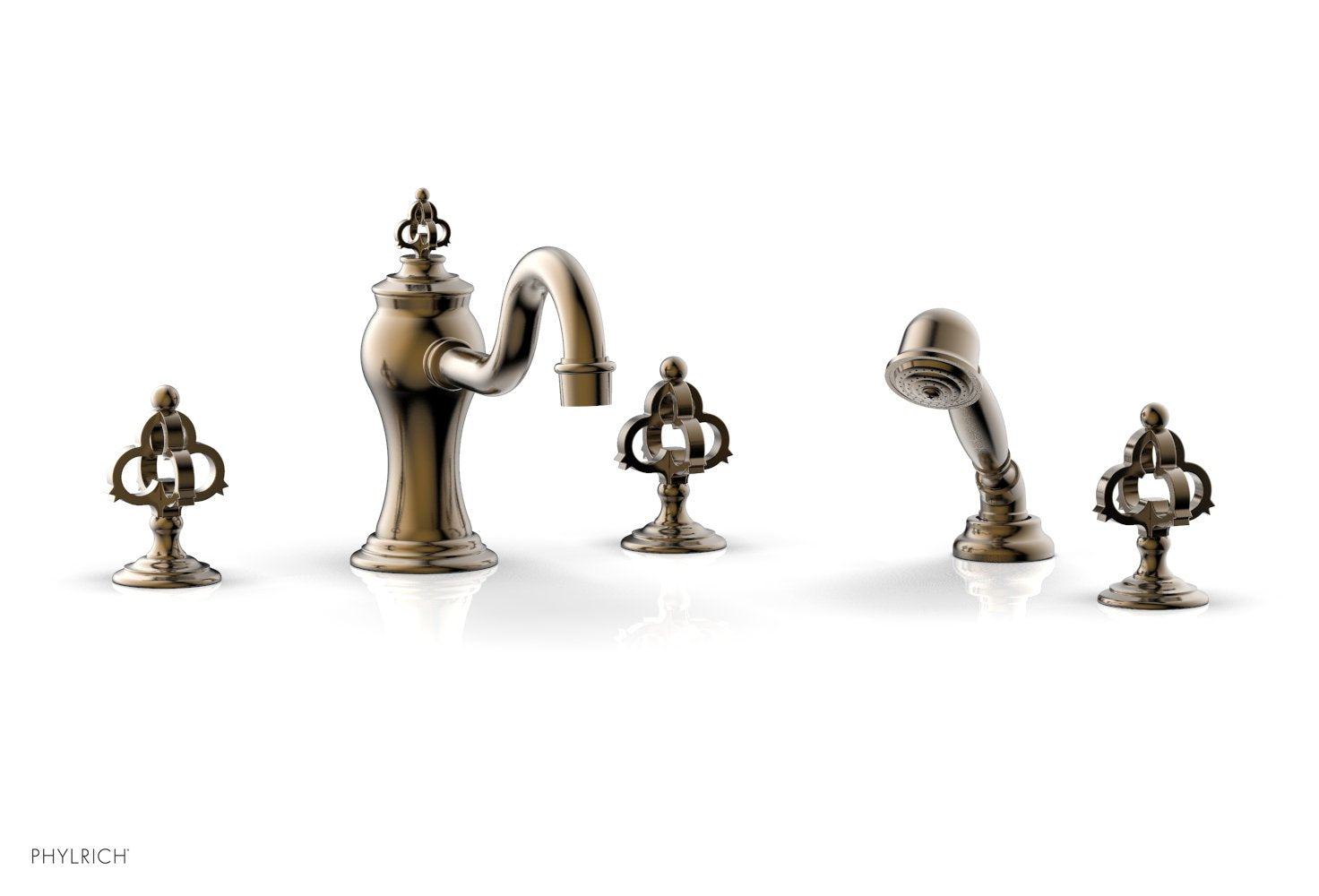 COURONNE Deck Tub Set with Hand Shower 163-48