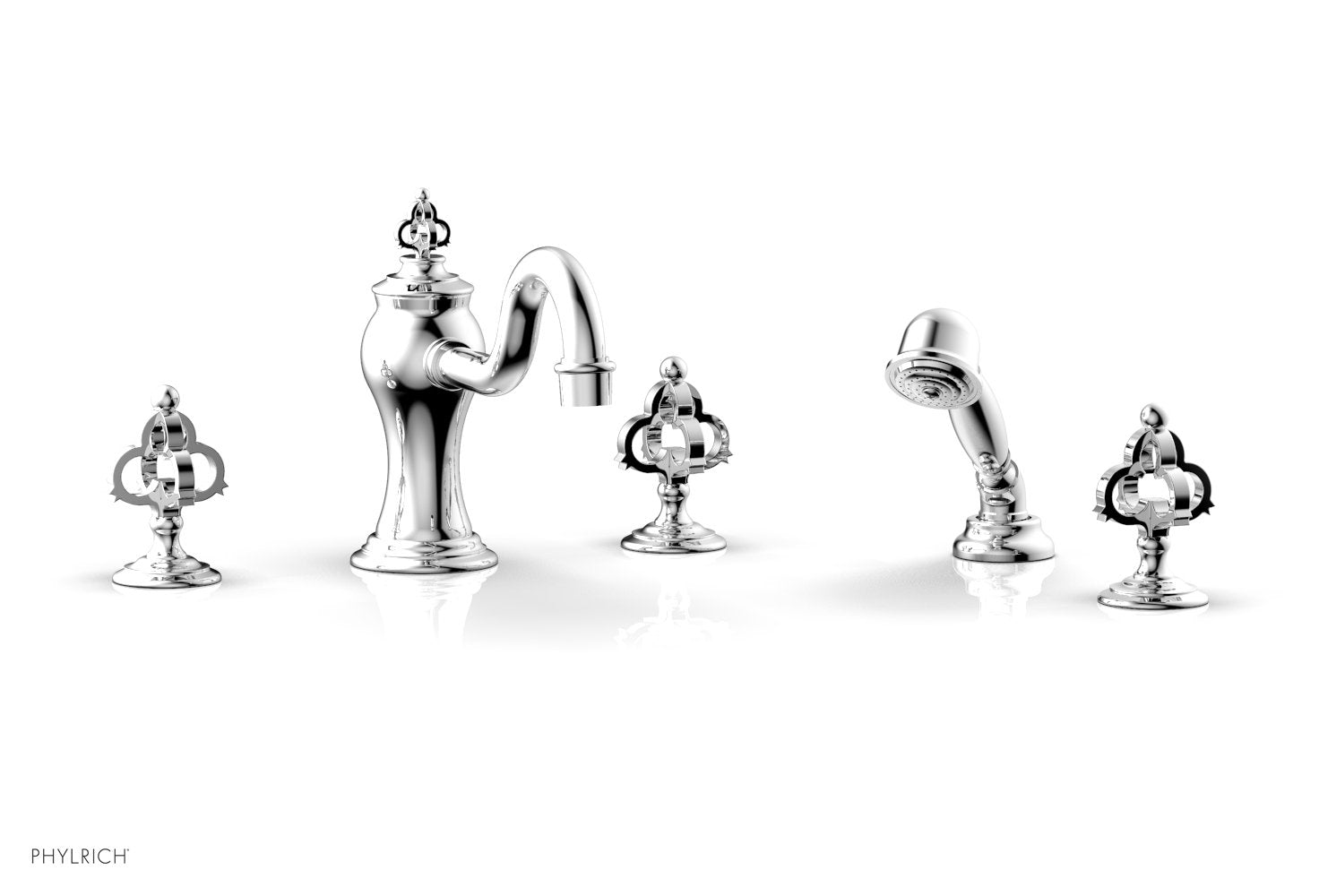 COURONNE Deck Tub Set with Hand Shower 163-48