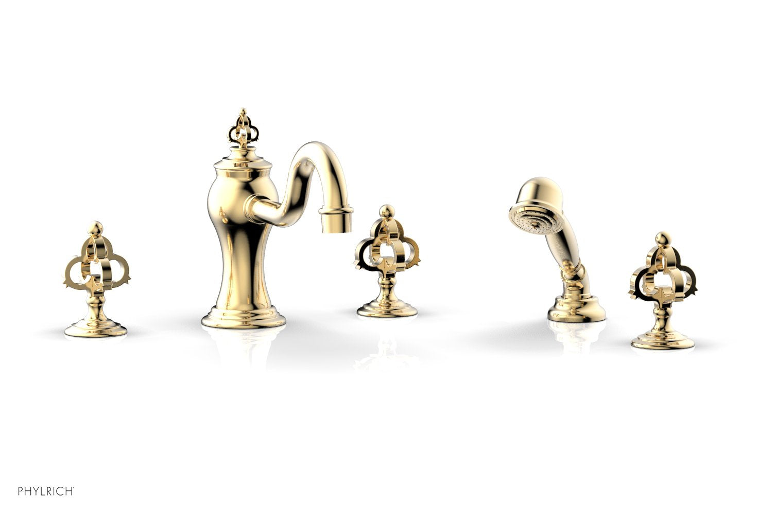 COURONNE Deck Tub Set with Hand Shower 163-48