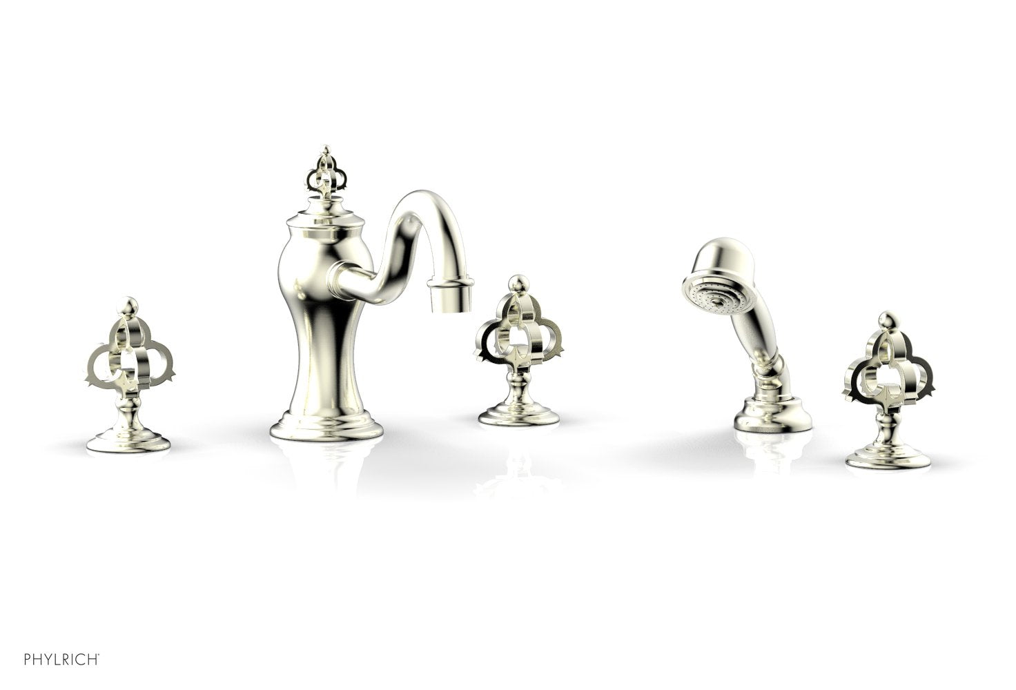 COURONNE Deck Tub Set with Hand Shower 163-48