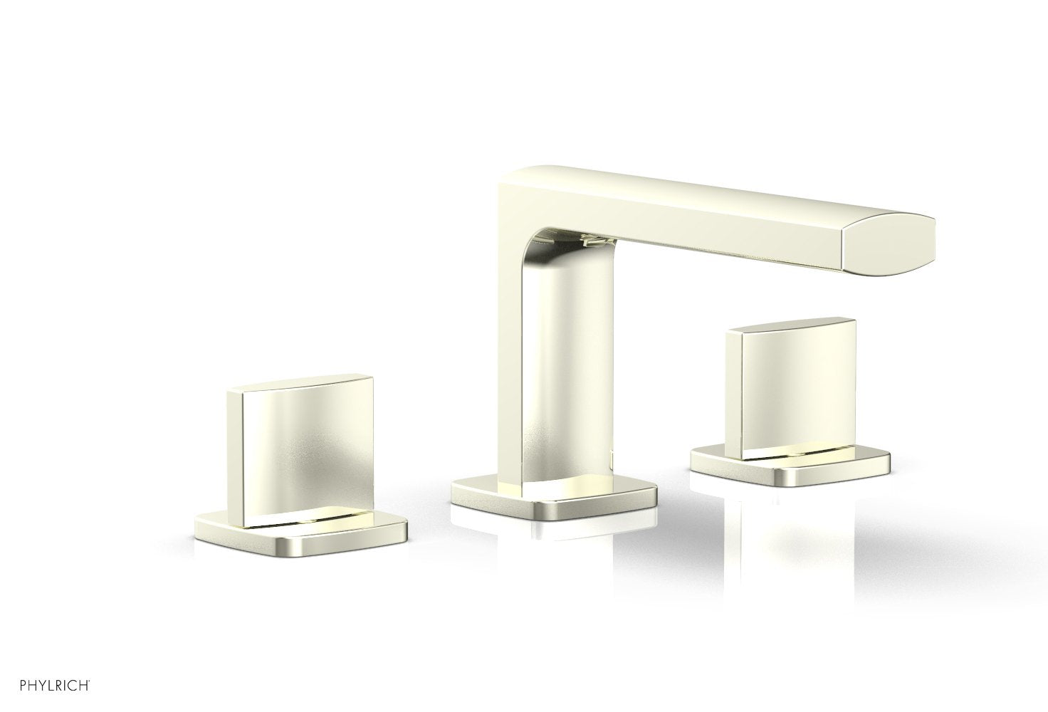 RADI Widespread Faucet - Blade Handles Low Spout 181-04