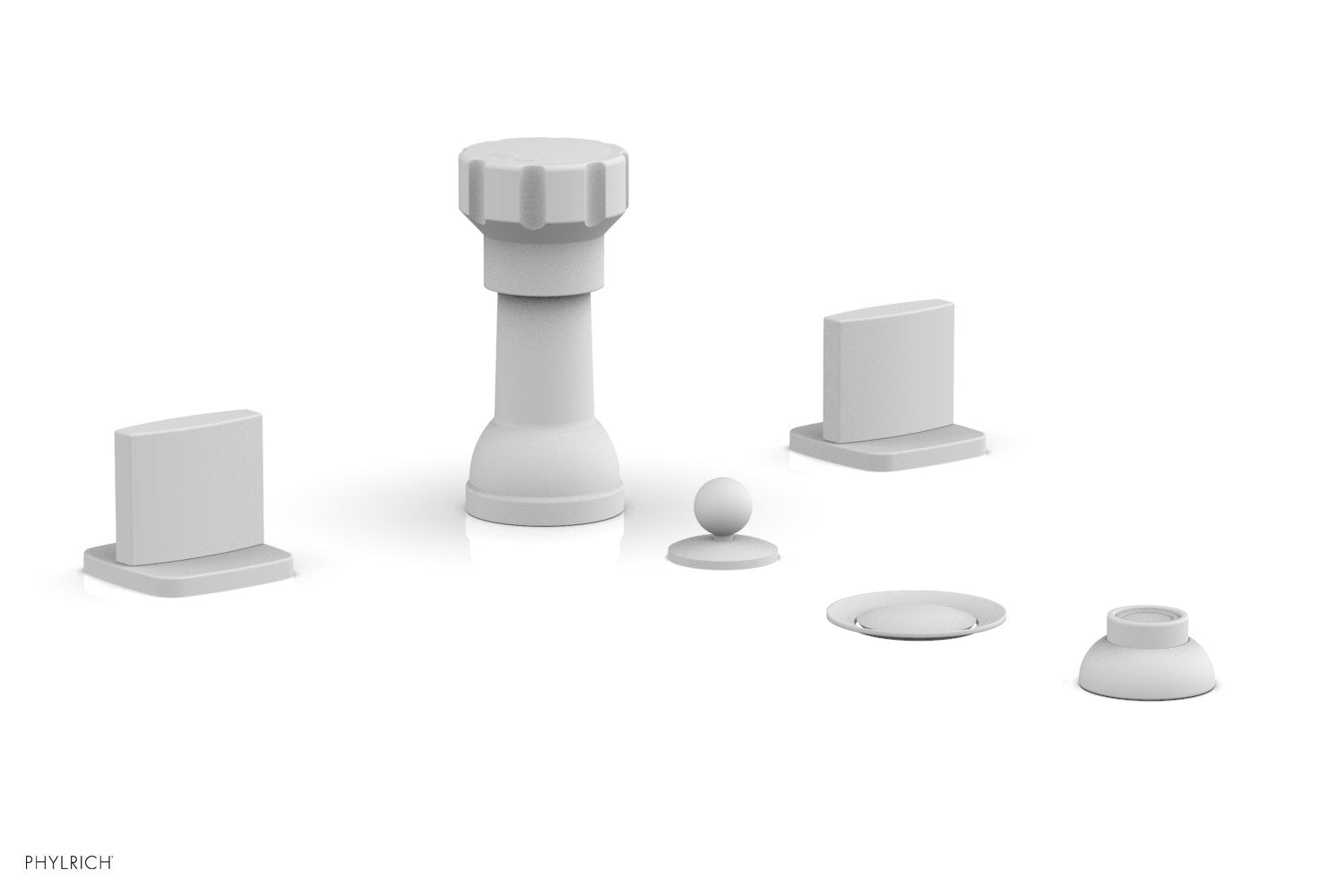 RADI Four Hole Bidet Set, Blade Handles 181-60