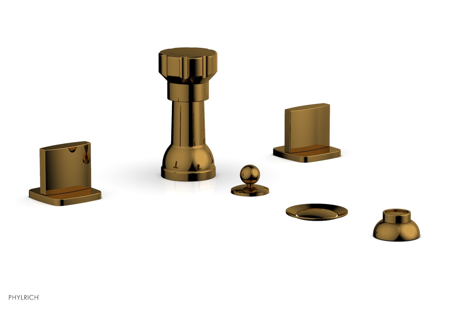 RADI Four Hole Bidet Set, Blade Handles 181-60