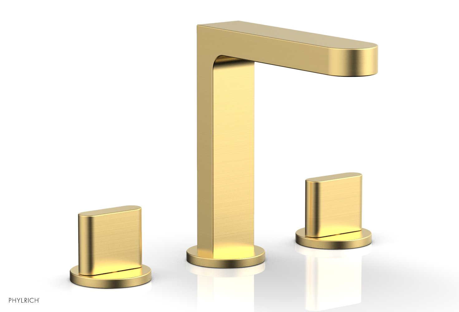 ROND Widespread Faucet - Blade Handles High Spout 183-01