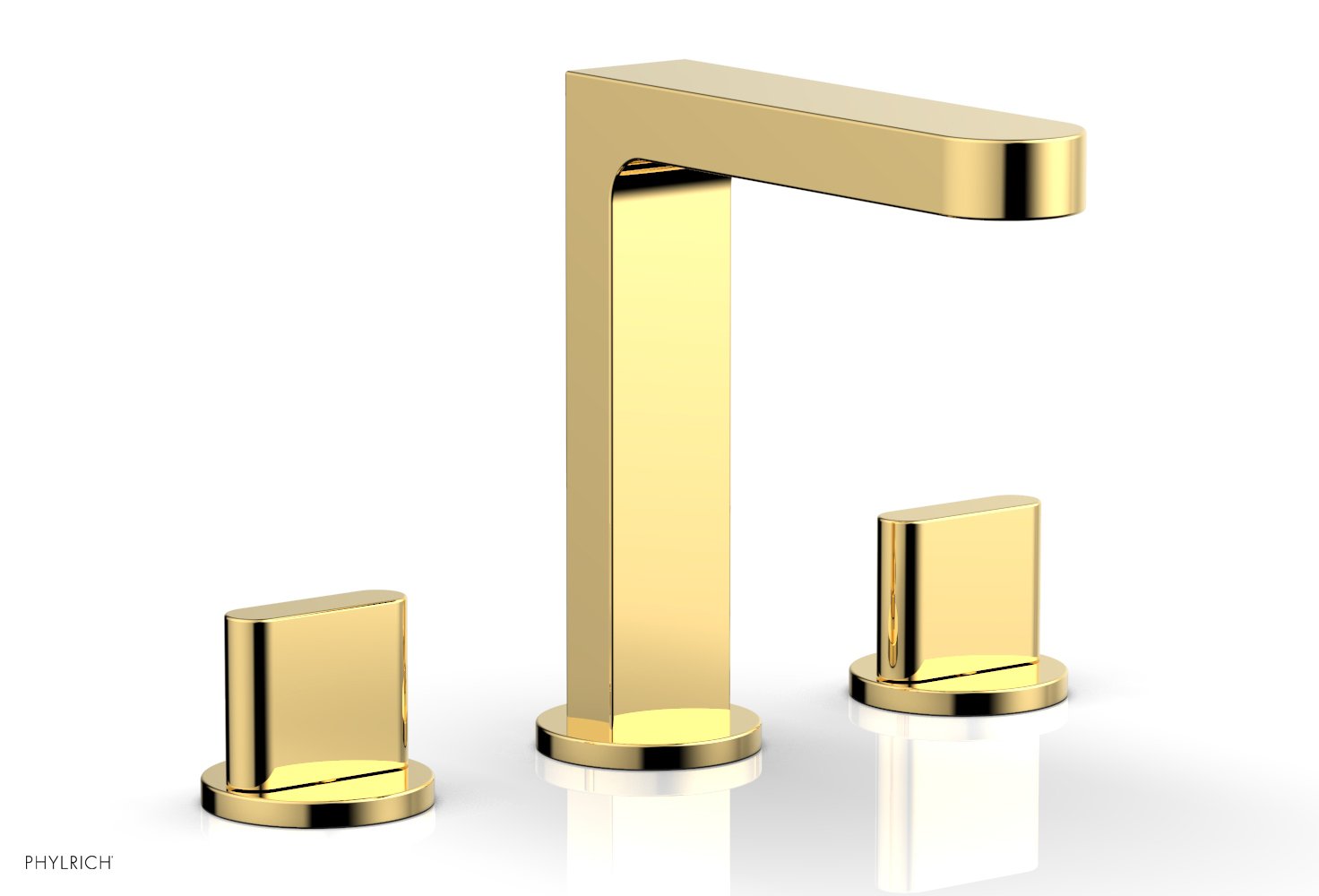 ROND Widespread Faucet - Blade Handles High Spout 183-01