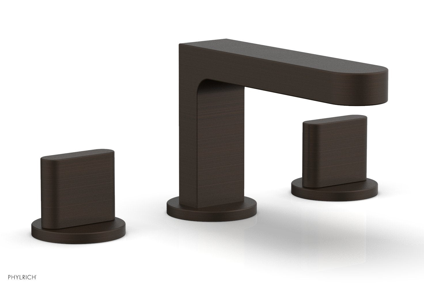 ROND Widespread Faucet - Blade Handles Low Spout 183-04