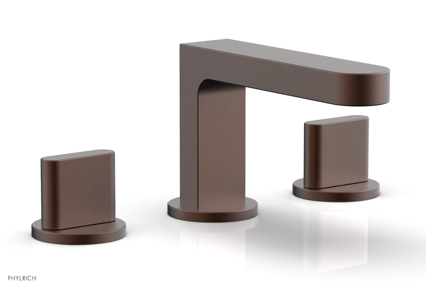 ROND Widespread Faucet - Blade Handles Low Spout 183-04