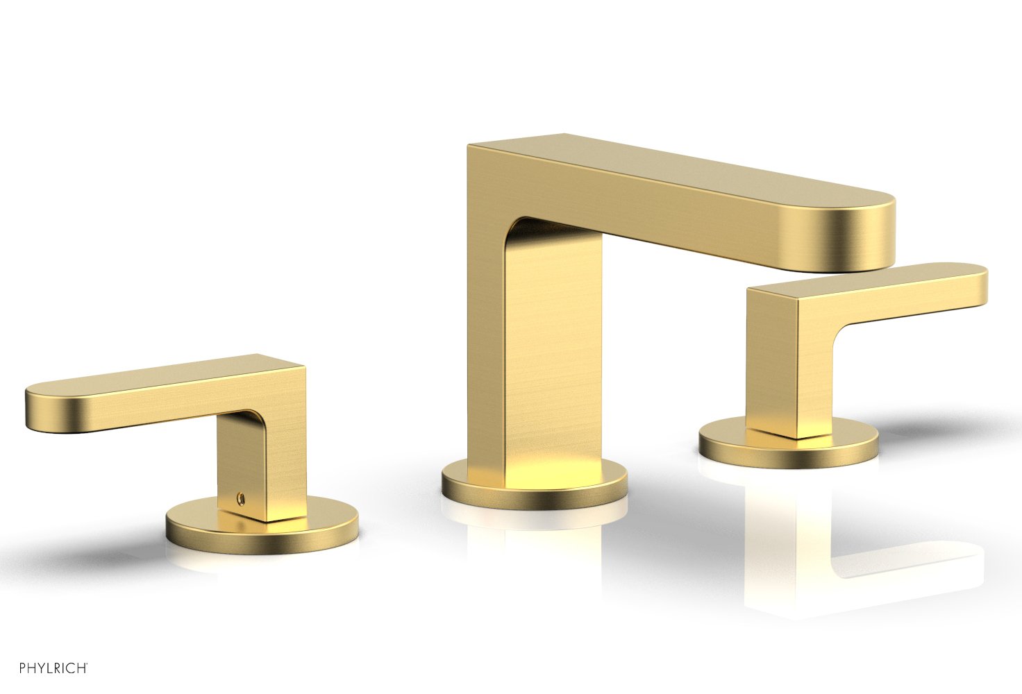 ROND Widespread Faucet - Lever Handles Low Spout 183-05