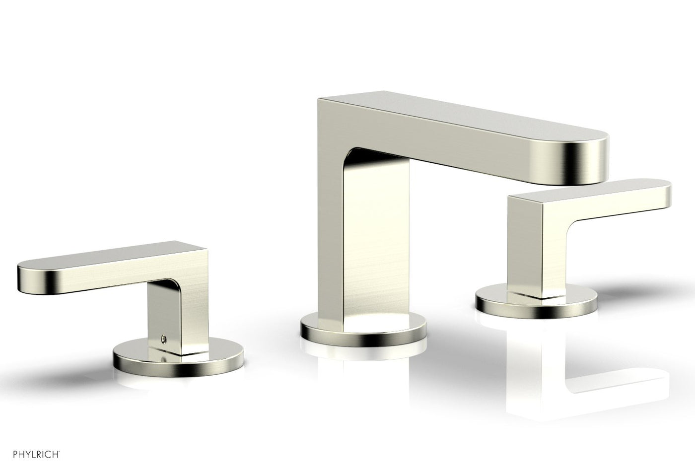 Shop ROND Widespread Faucet - Blade Handles High Spout 183 Shop ROND Widespread Faucet - Blade Handles High Spout 183