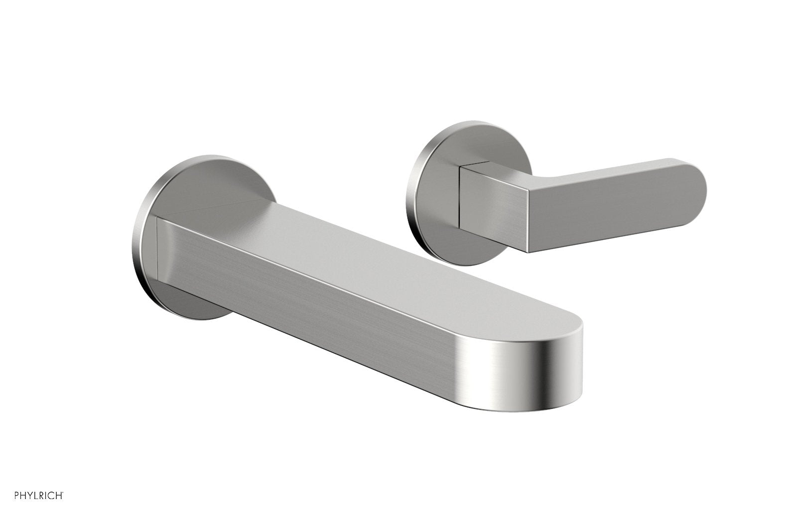 ROND Single Handle Wall Lavatory Set - Lever Handles 183-16