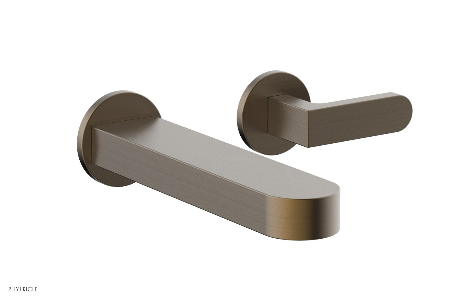 ROND Single Handle Wall Lavatory Set - Lever Handles 183-16