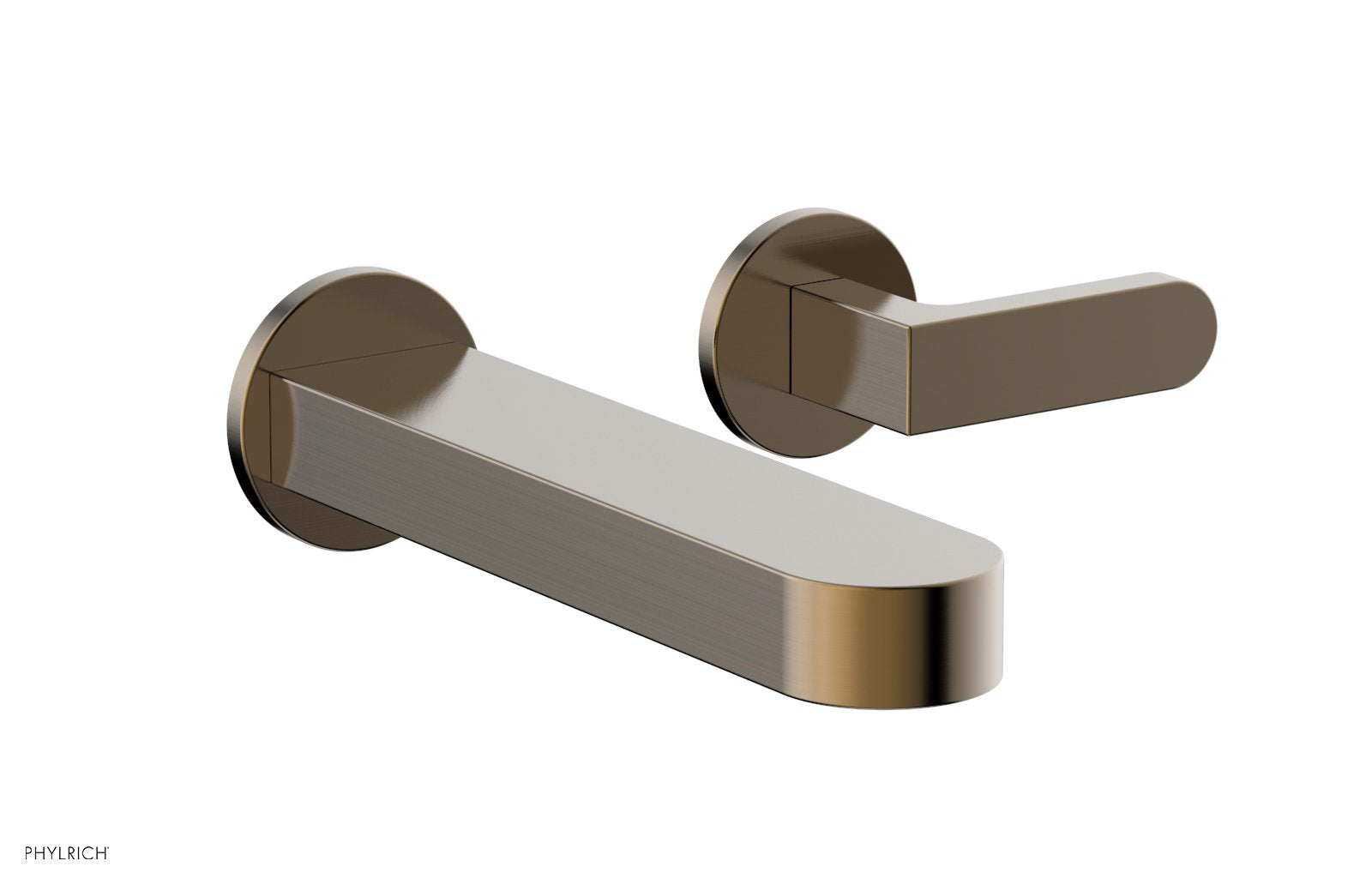 ROND Single Handle Wall Lavatory Set - Lever Handles 183-16