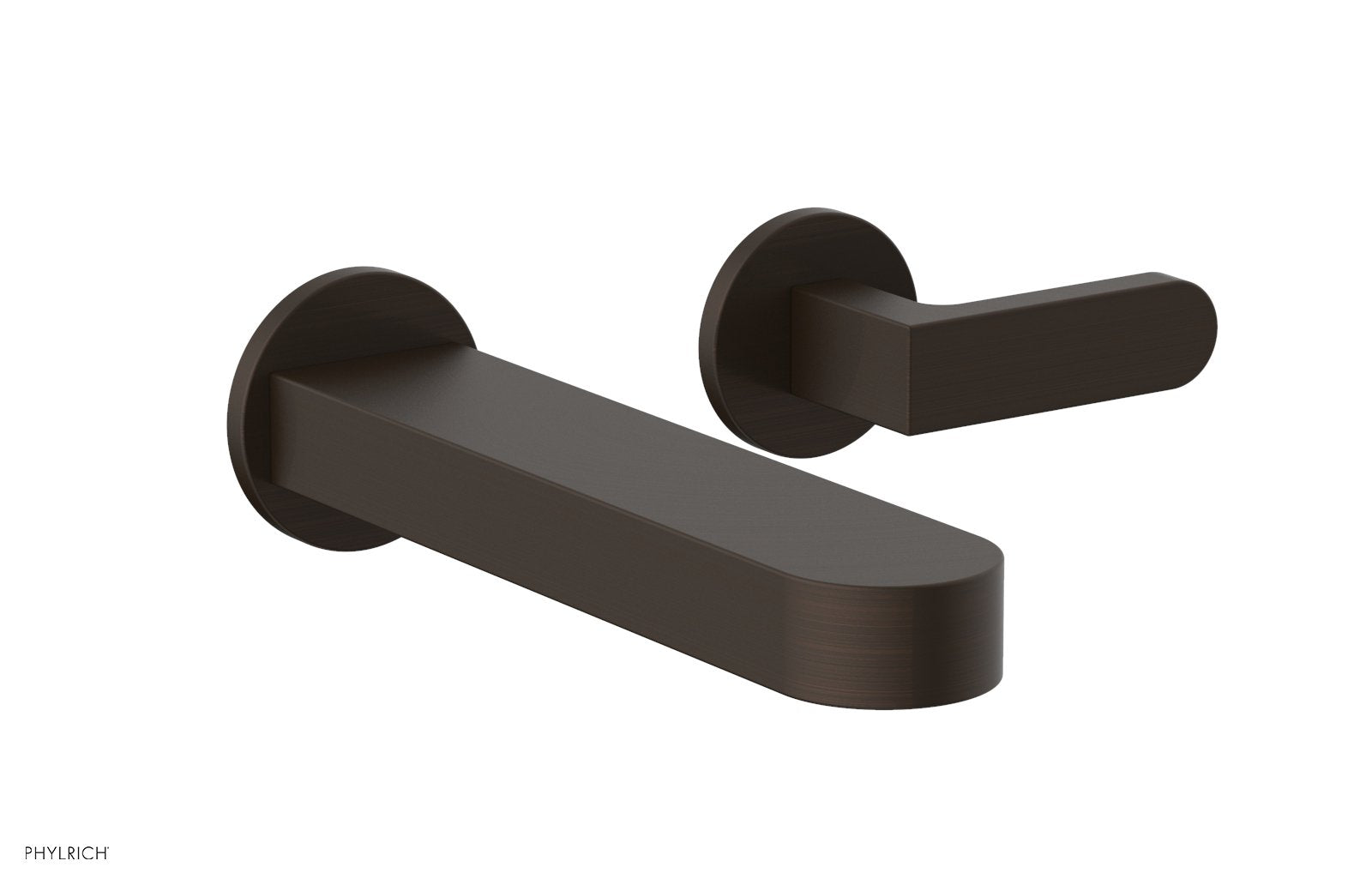 ROND Single Handle Wall Lavatory Set - Lever Handles 183-16