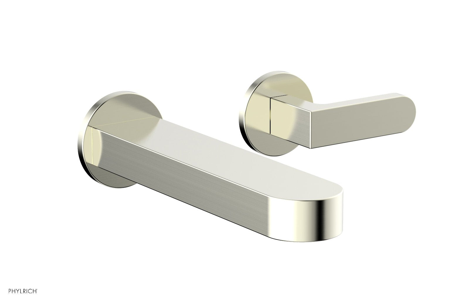 ROND Single Handle Wall Lavatory Set - Lever Handles 183-16