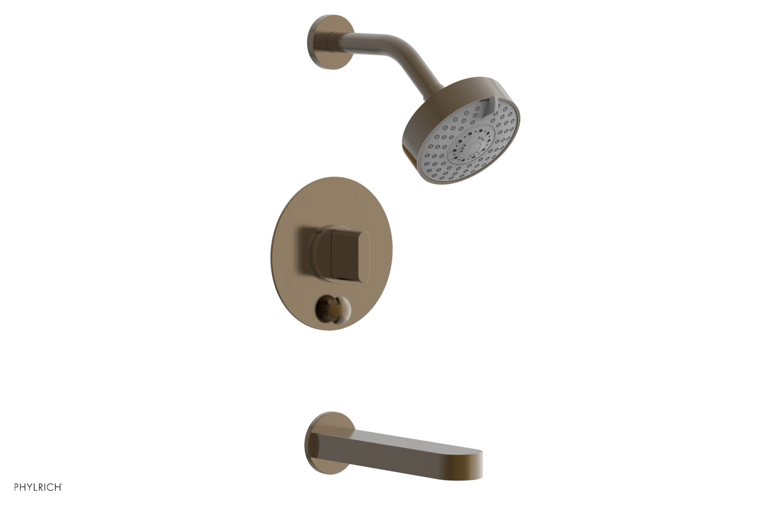 ROND Pressure Balance Tub and Shower Set - Blade Handle 183-26