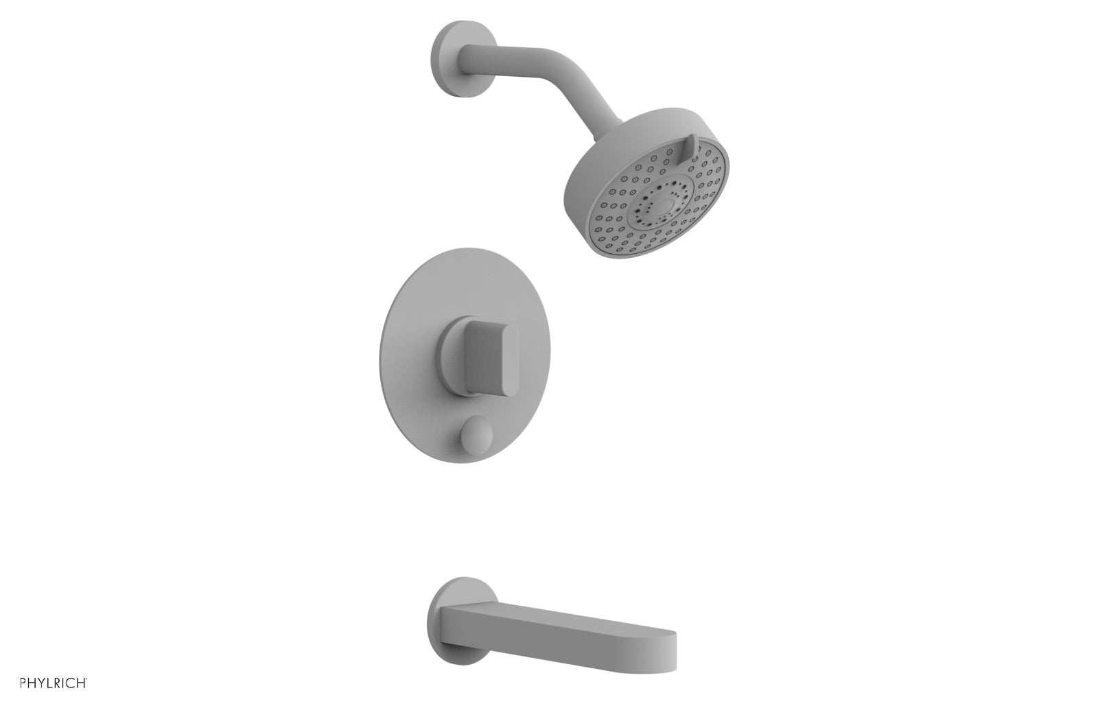 ROND Pressure Balance Tub and Shower Set - Blade Handle 183-26