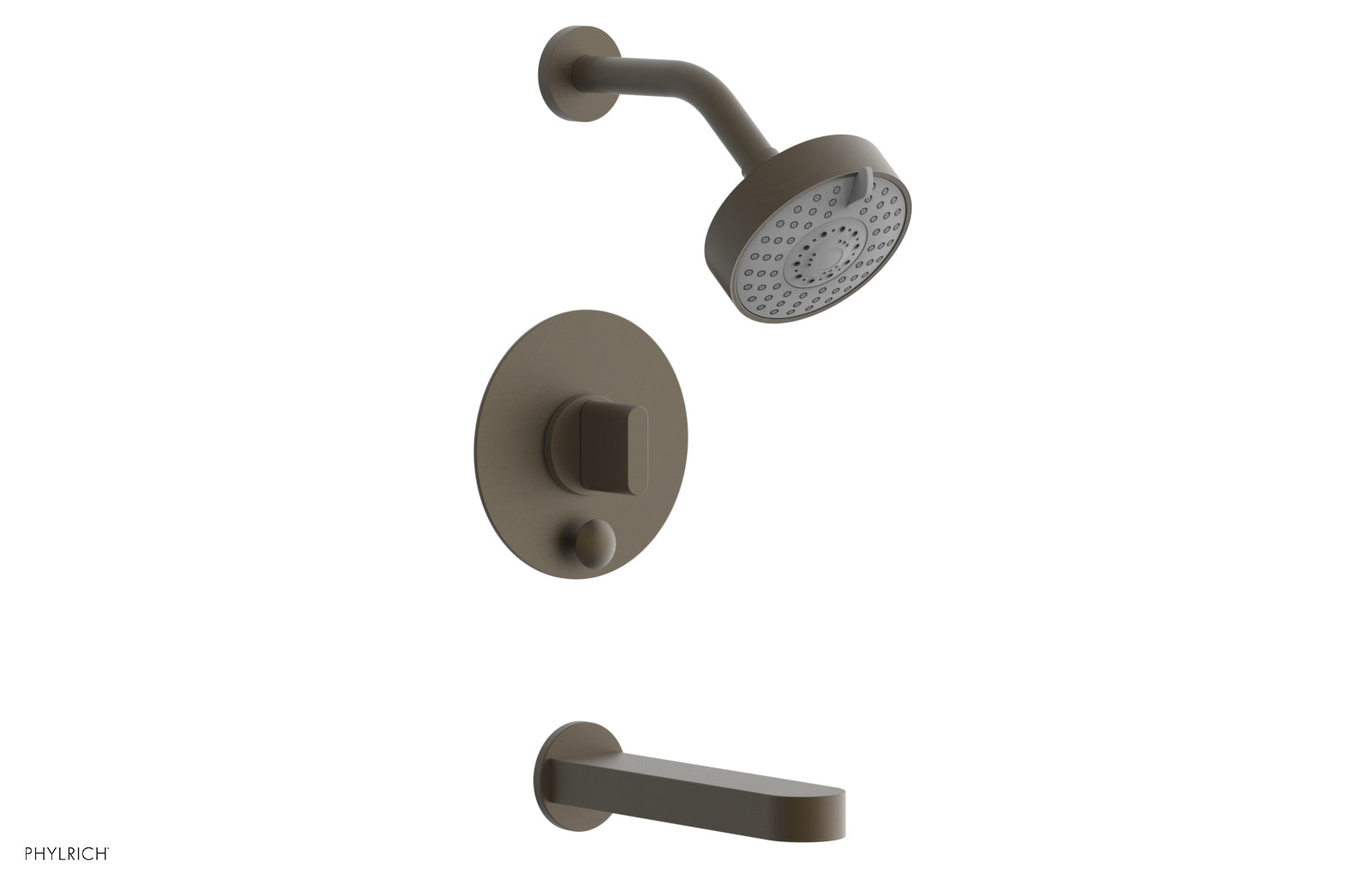 ROND Pressure Balance Tub and Shower Set - Blade Handle 183-26