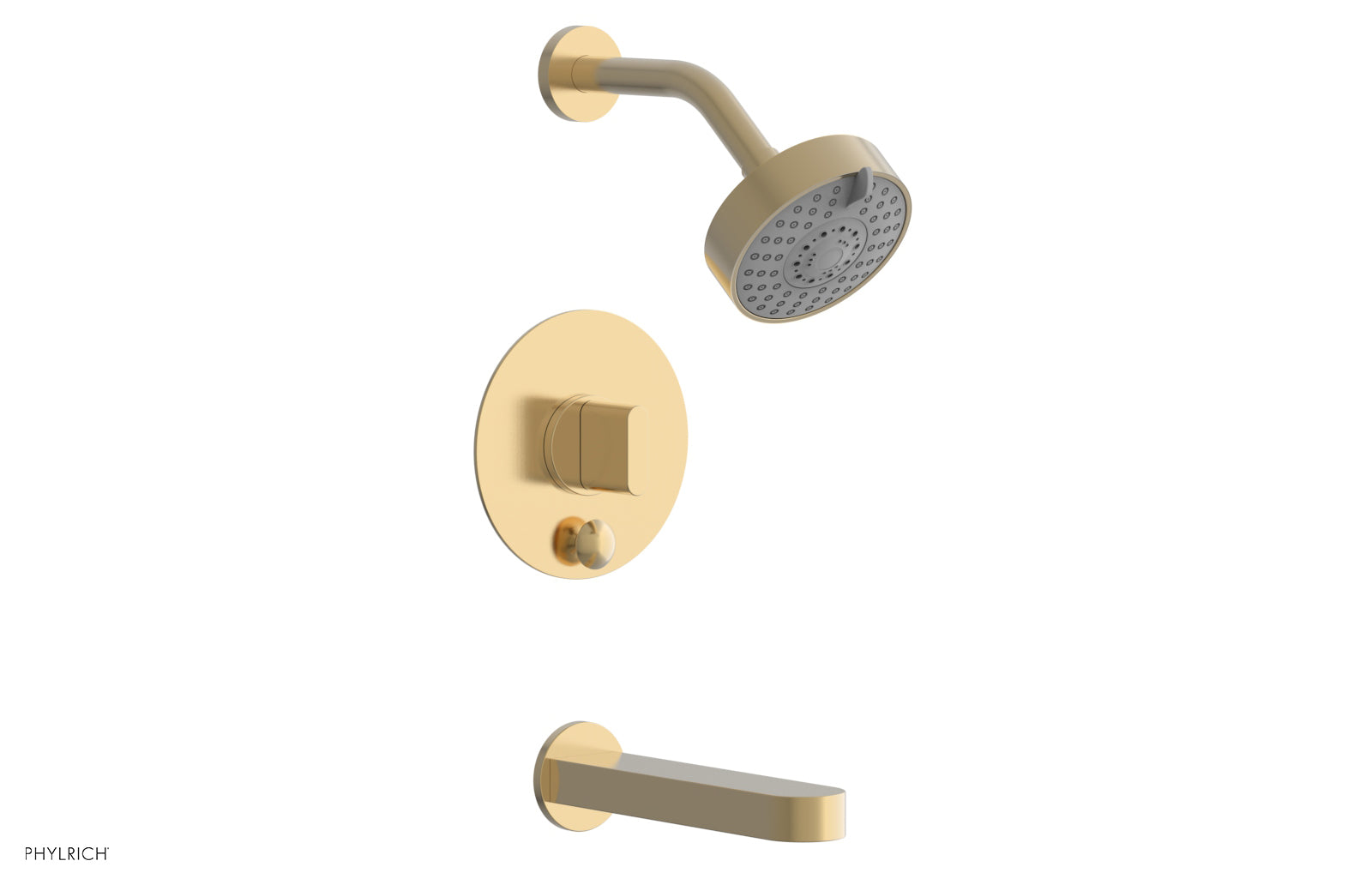 ROND Pressure Balance Tub and Shower Set - Blade Handle 183-26