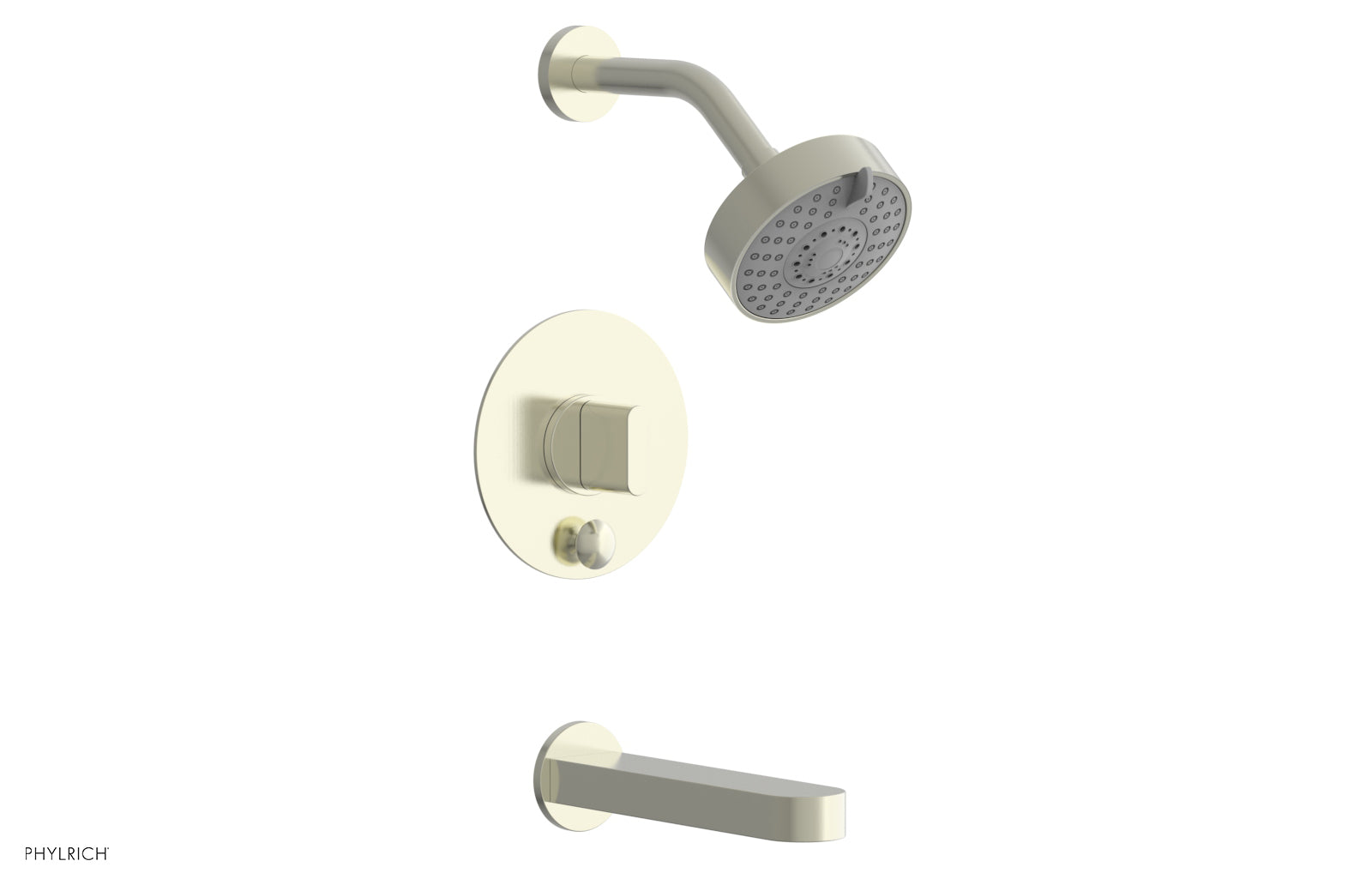 ROND Pressure Balance Tub and Shower Set - Blade Handle 183-26