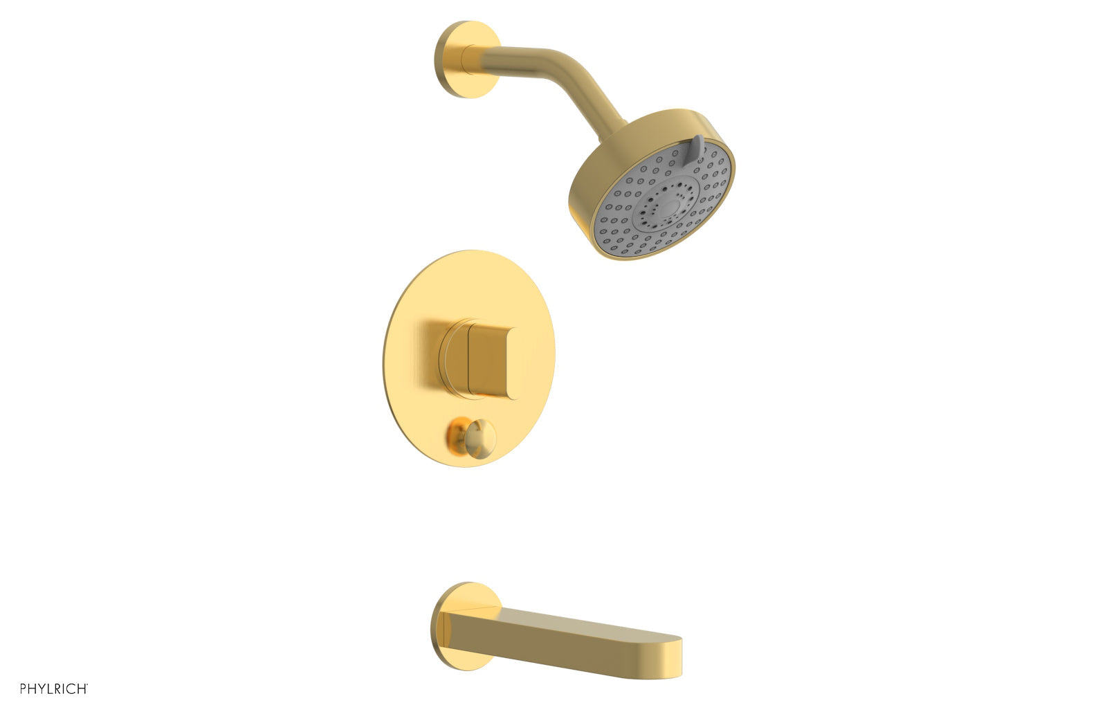 ROND Pressure Balance Tub and Shower Set - Blade Handle 183-26