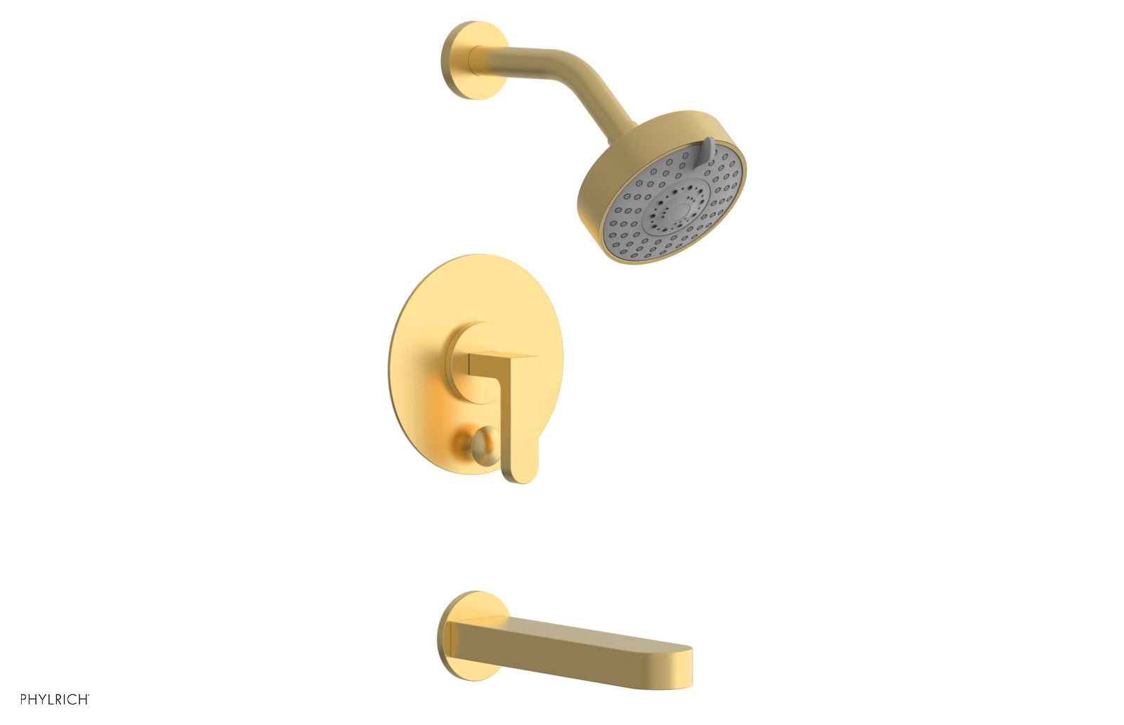 ROND Pressure Balance Tub and Shower Set - Lever Handle 183-27