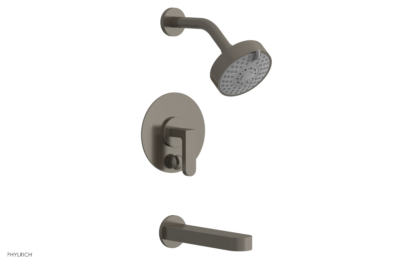 ROND Pressure Balance Tub and Shower Set - Lever Handle 183-27
