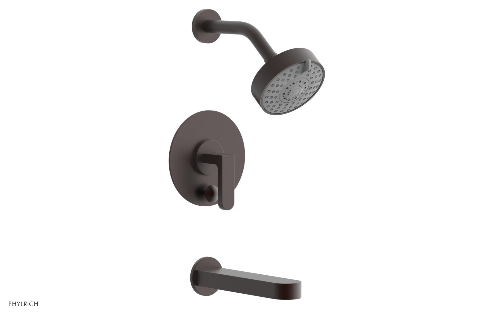 ROND Pressure Balance Tub and Shower Set - Lever Handle 183-27