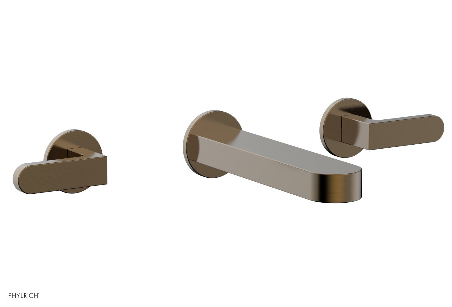 ROND Wall Tub Set - Lever Handles 183-57