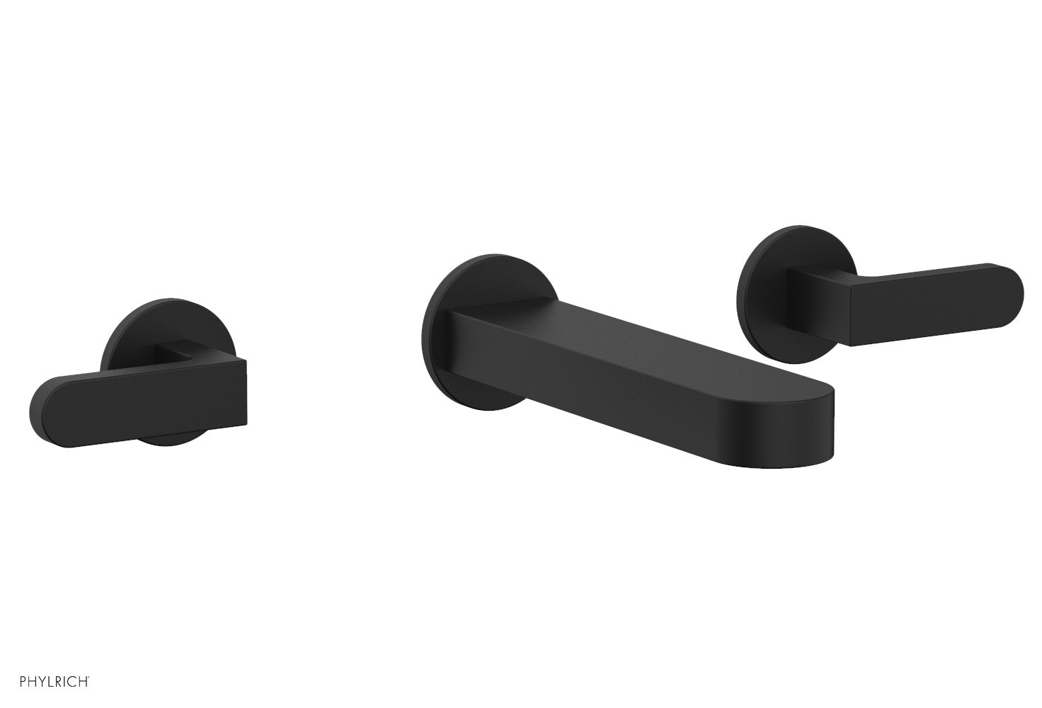 ROND Wall Tub Set - Lever Handles 183-57
