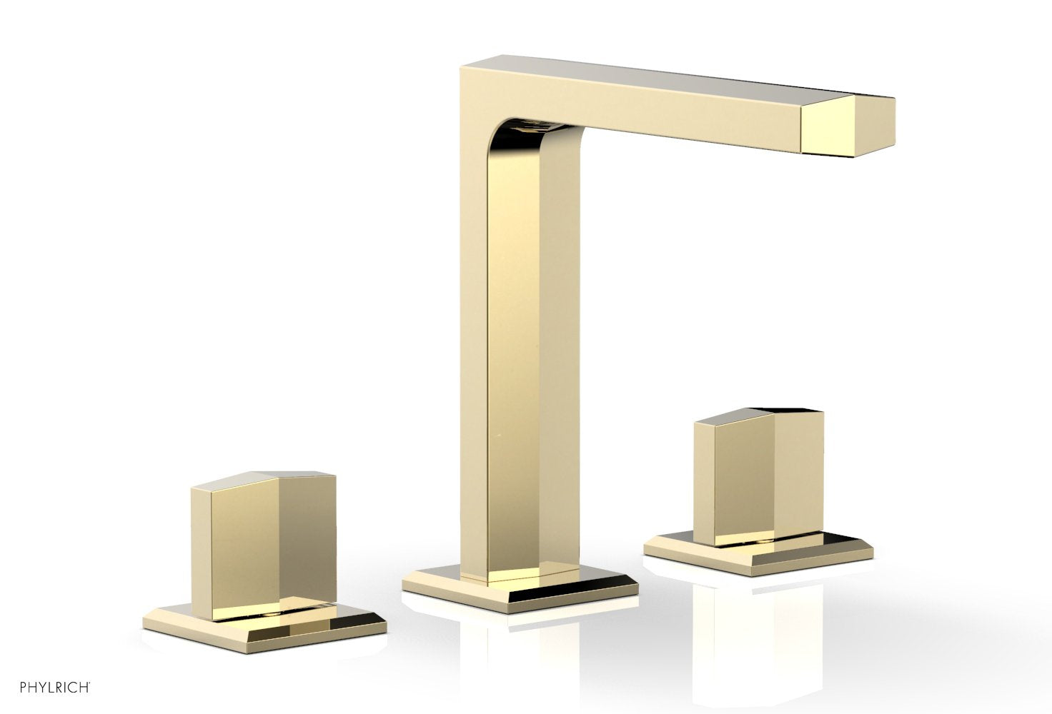 DIAMA Widespread Faucet - Blade Handles 6-3/4" Height 184-01