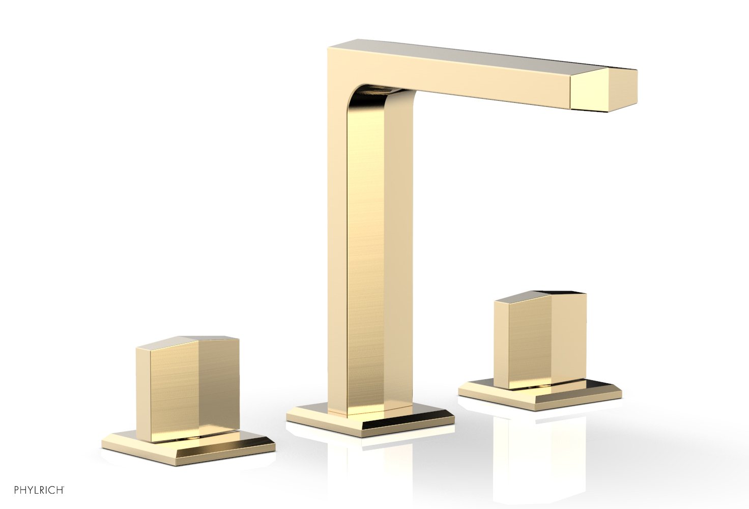 DIAMA Widespread Faucet - Blade Handles 6-3/4" Height 184-01