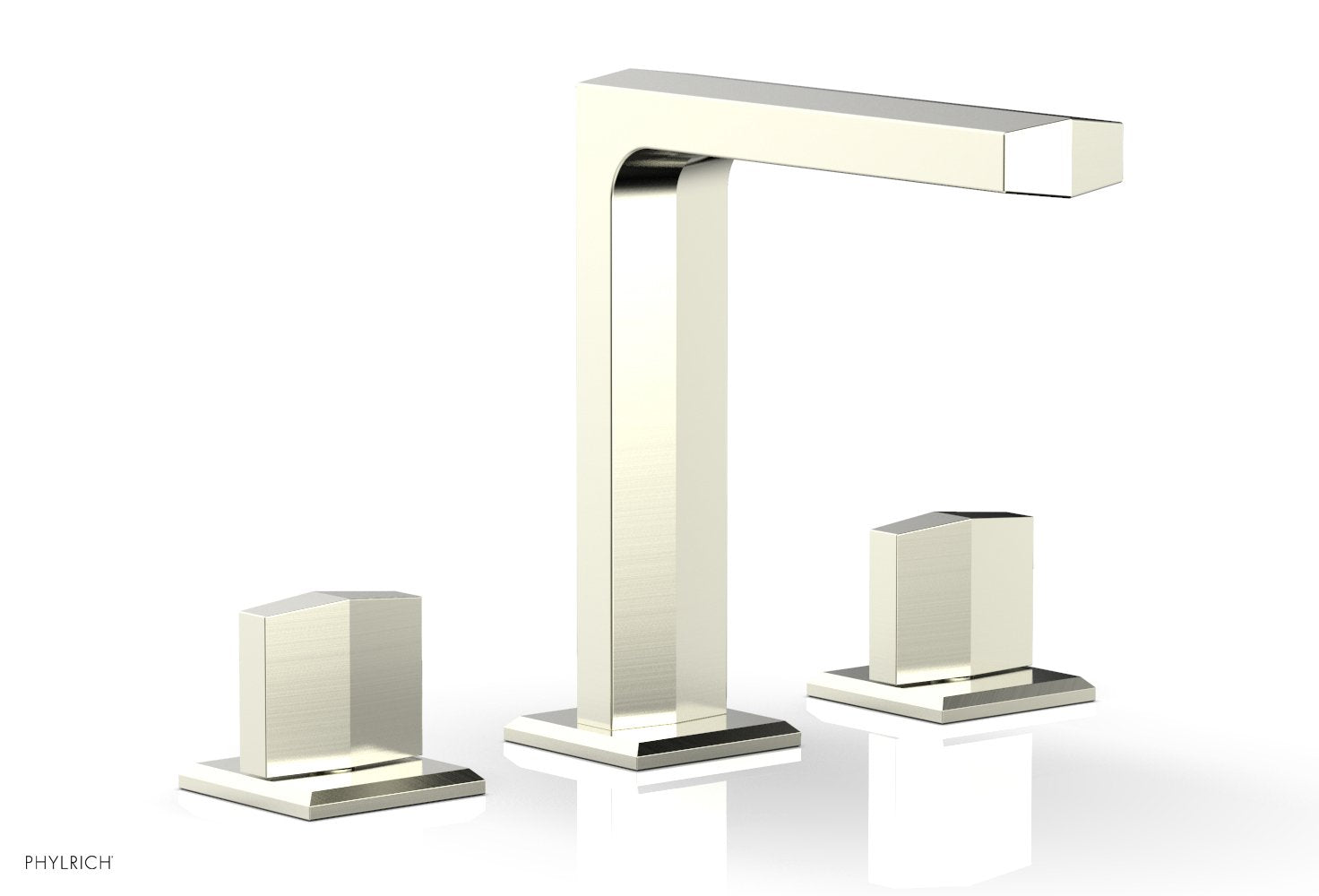 DIAMA Widespread Faucet - Blade Handles 6-3/4" Height 184-01