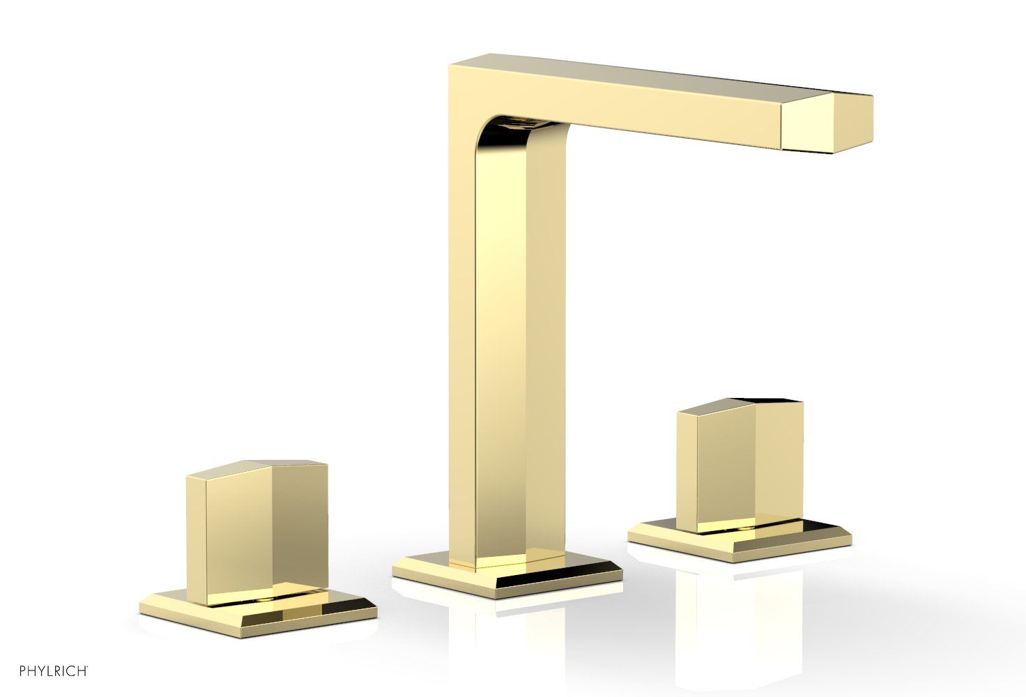 DIAMA Widespread Faucet - Blade Handles 6-3/4" Height 184-01