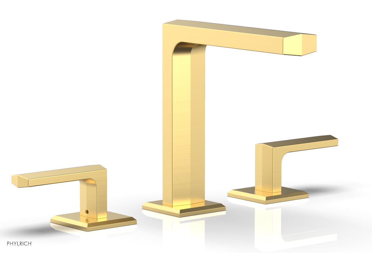 DIAMA Widespread Faucet - Lever Handles 6-3/4" Height 184-02