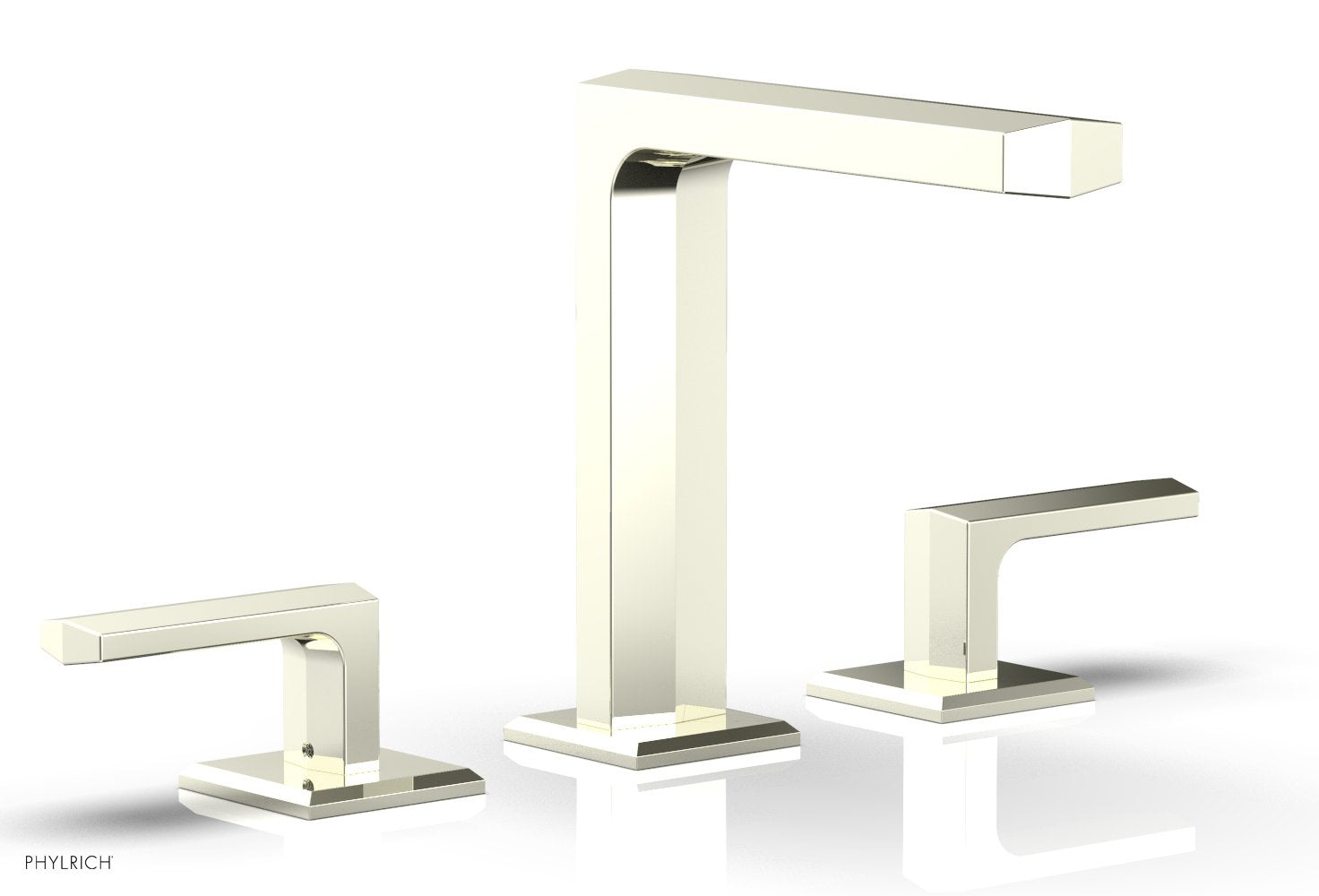 DIAMA Widespread Faucet - Lever Handles 6-3/4" Height 184-02