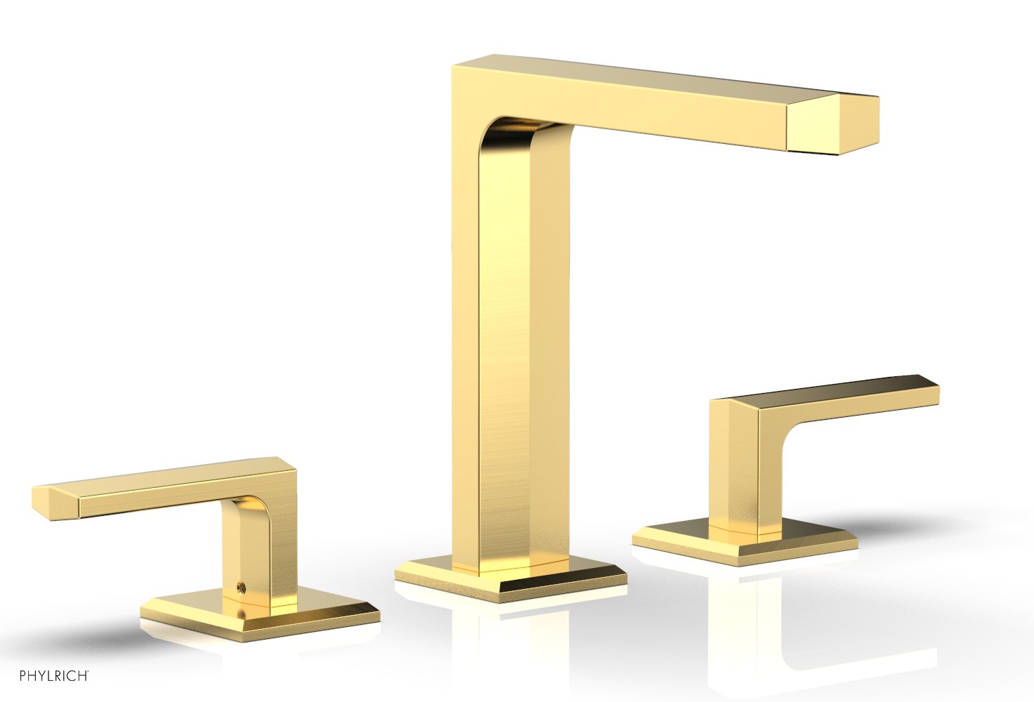 DIAMA Widespread Faucet - Lever Handles 6-3/4" Height 184-02