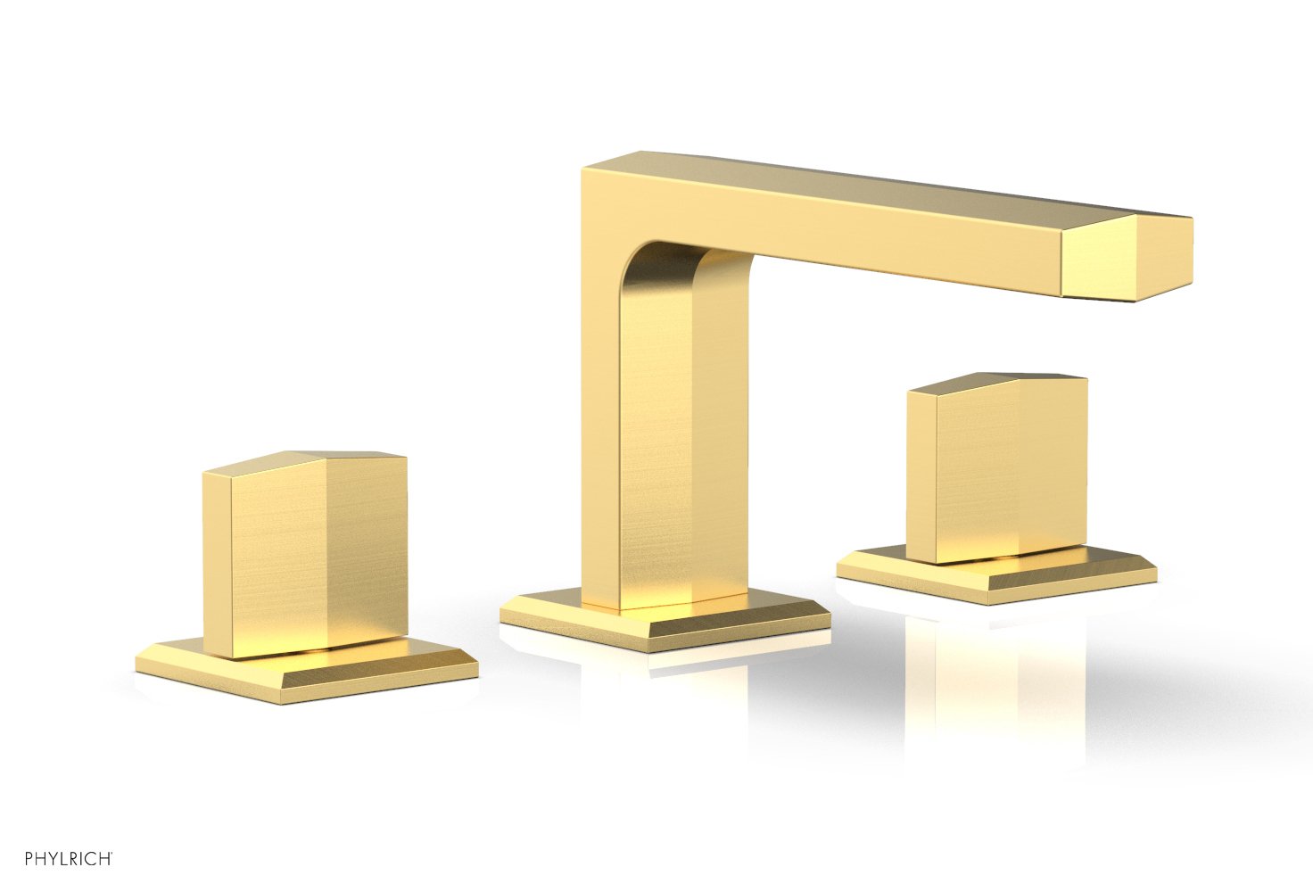 DIAMA Widespread Faucet - Blade Handles Low Spout 184-03