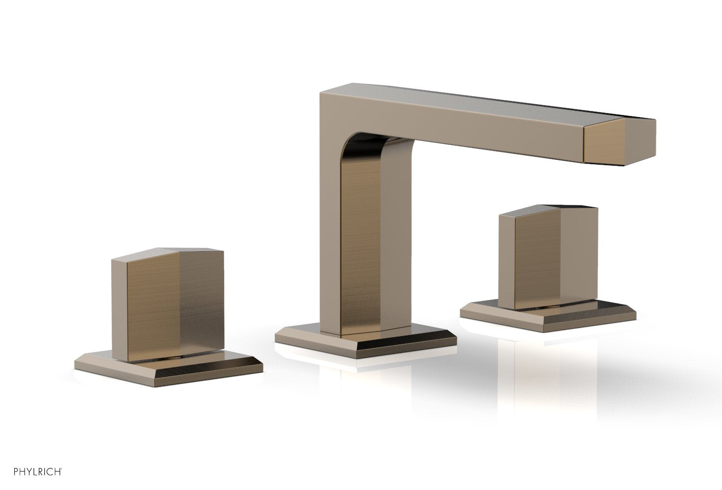 DIAMA Widespread Faucet - Blade Handles Low Spout 184-03