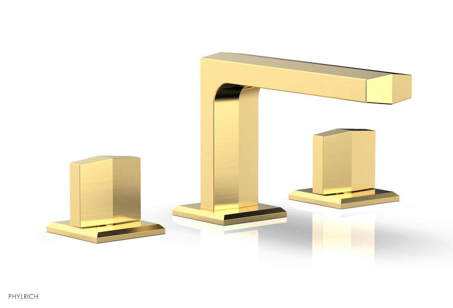 DIAMA Widespread Faucet - Blade Handles Low Spout 184-03