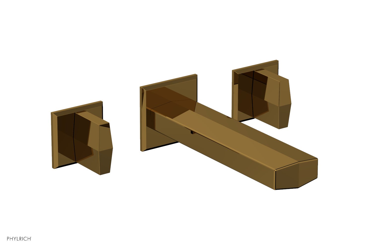 DIAMA Wall Lavatory Set - Blade Handles 184-11