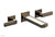 DIAMA Wall Lavatory Set - Lever Handles 184-12