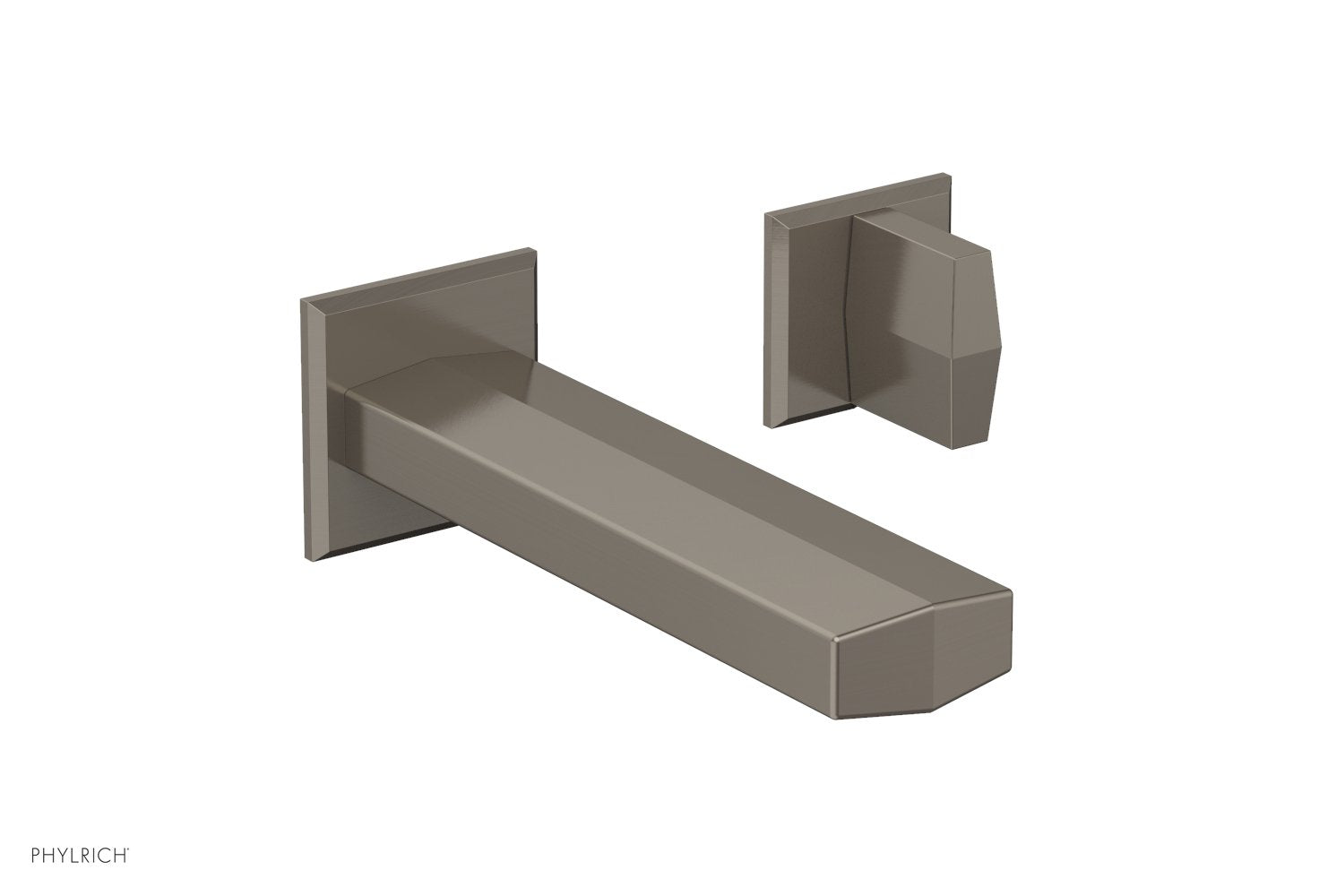 DIAMA Single Handle Wall Lavatory Set - Blade Handles 184-15